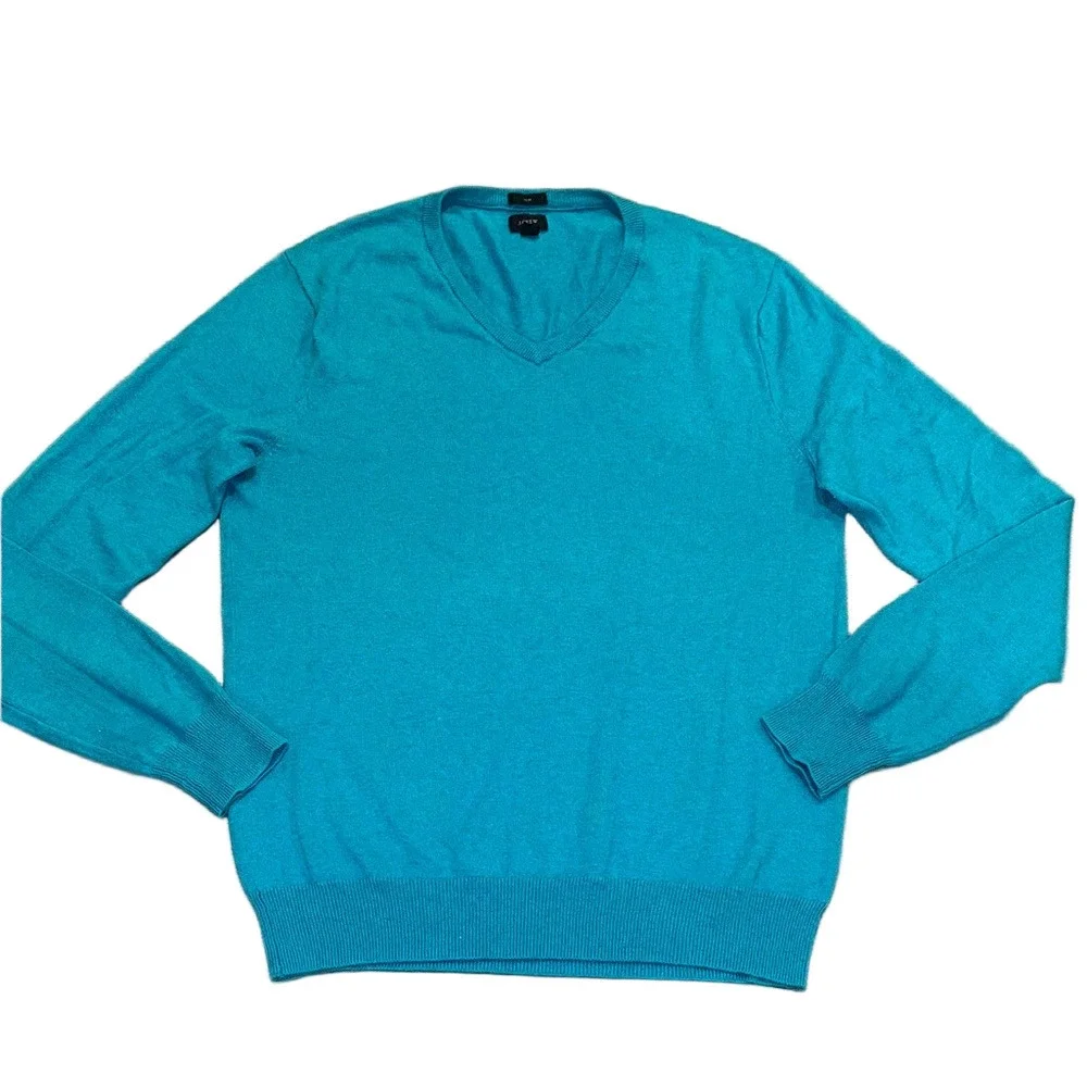 J. Crew crew turquoise